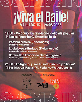¡VIVA EL BAILE! 19 DE JUNIO.  SAMAIN. PLAZA WATTENBERG