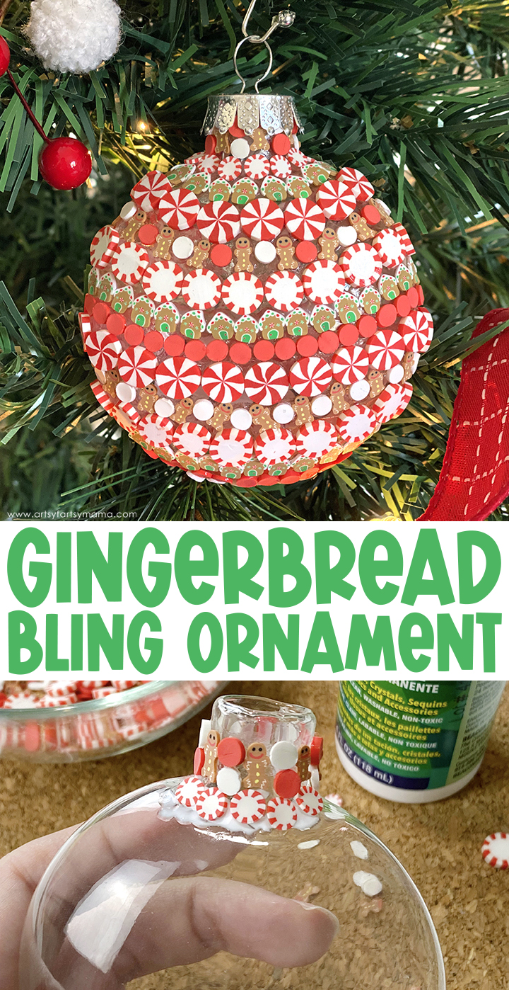 Gingerbread Bling Ornament