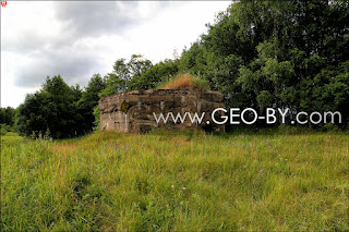 Cyganie village. Seventh German bunker. The third bunker in Cyganie. Partially destroyed