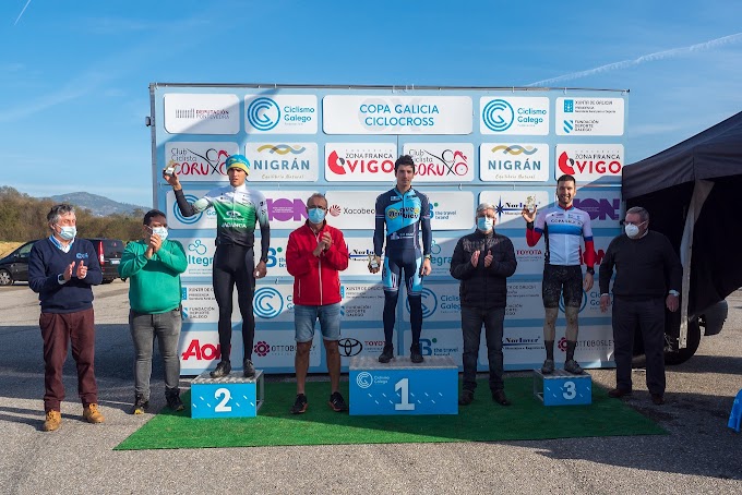 Nigrán se sumó a la Copa Galicia de Ciclocross con éxitos vigueses