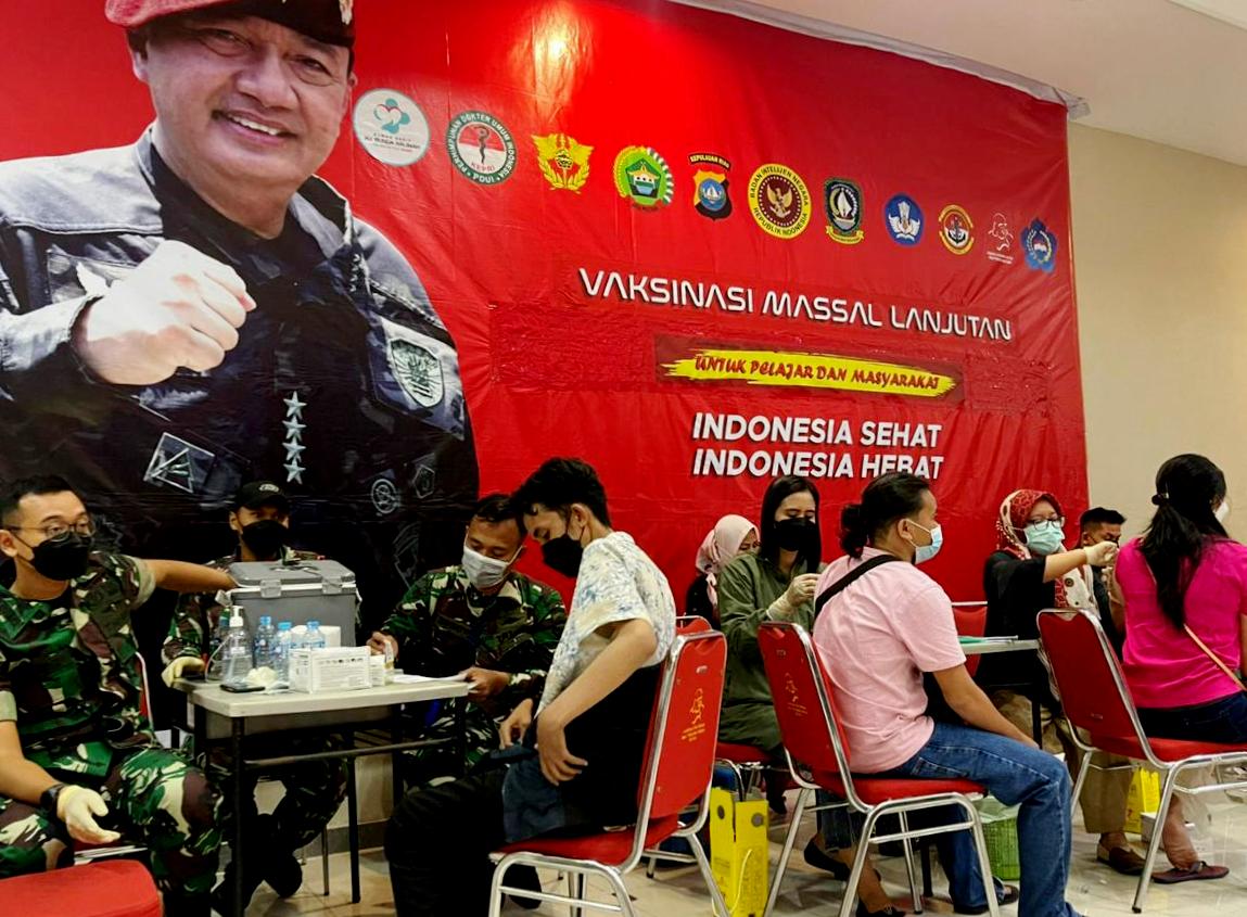 Terus Gesa Vaksinasi Covid-19 di Batam, Binda Kepri Targetkan 1000 Orang