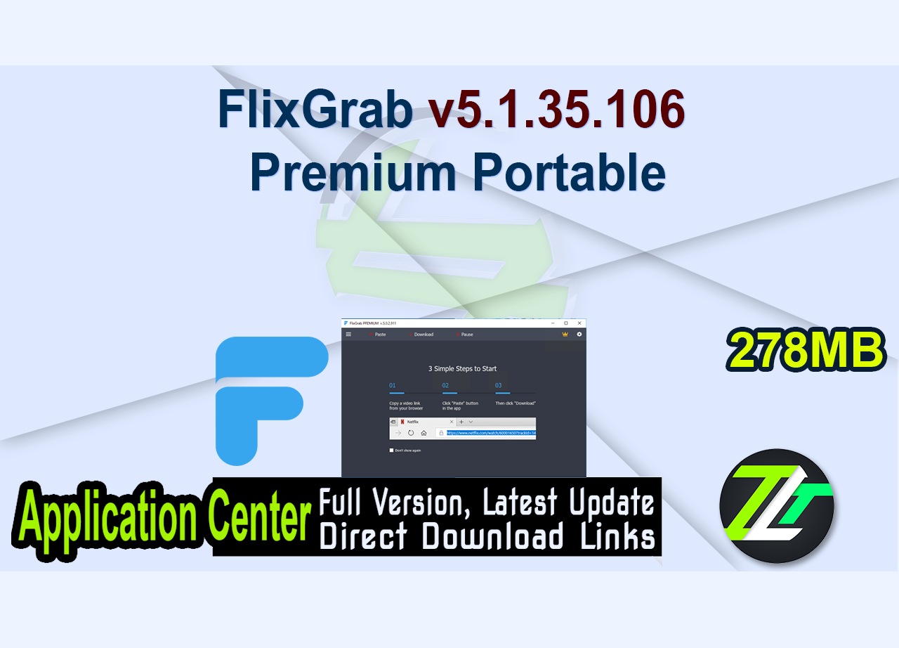 FlixGrab v5.1.35.106 Premium Portable