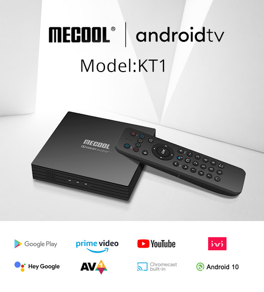 Mecool KT1 Box - A Hibrida certificada pela Google a grande preço em Espanha