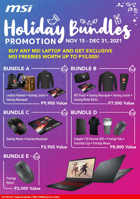 MSI Gaming Holiday Bundles