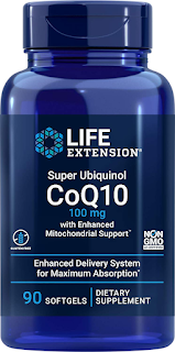 Life Extension COQ10 Super Ubiquinol 100mg with Enhanced Mitochondrial Support