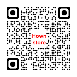 Hown - store all in QR code hown-store.blogspot.com