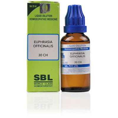 Euphrasia Officinalis 30 Homoeopathic Diluction benefit and uses in hindi