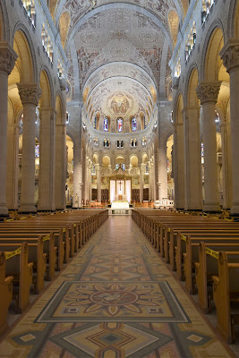 Basilica of Saint-Anne-de-Beaupré inside.