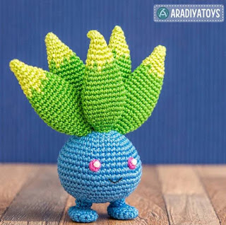 PATRON GRATIS ODDISH | POKEMON AMIGURUMI 49799