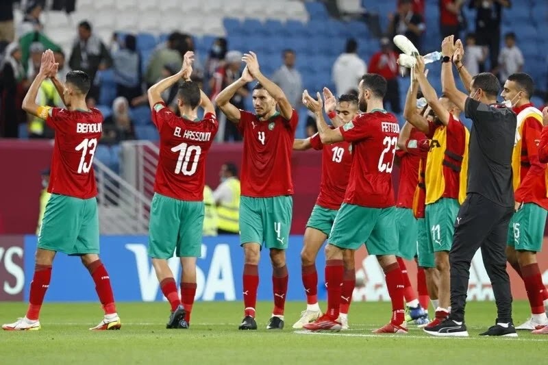 المنتخب المغربي يبدأ بانتصار ساحق على فلسطين equipe maroc