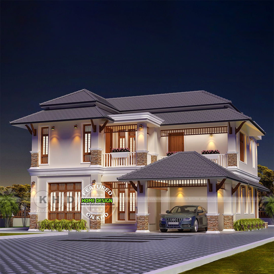 Villa design in Kerala