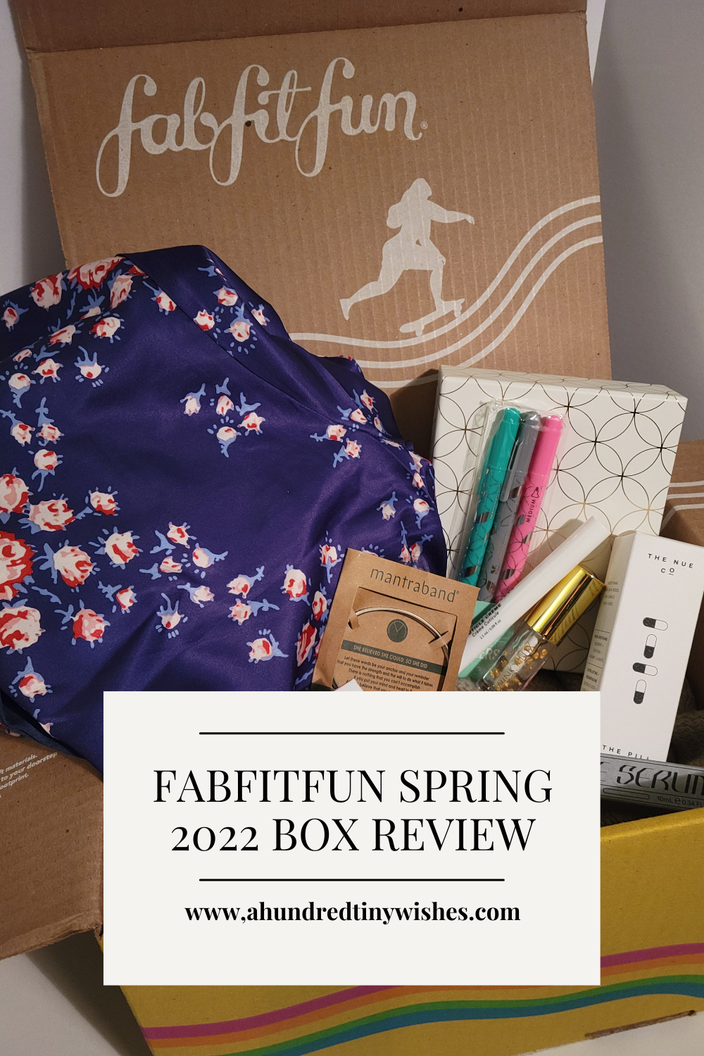 FabFitFun Spring 2022 Box Review