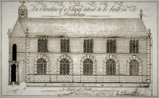 Bradshaw Chapel Plan Elevation 1774
