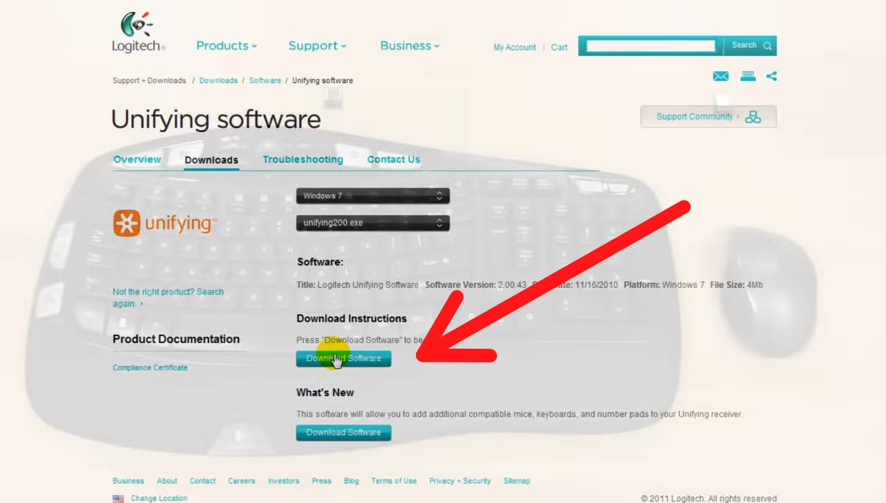 How to pair your Logitech Unifying receiver with multiple devices step 6