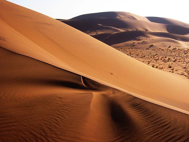 Sand Dunes of Namib Desert, Nambia, Africa