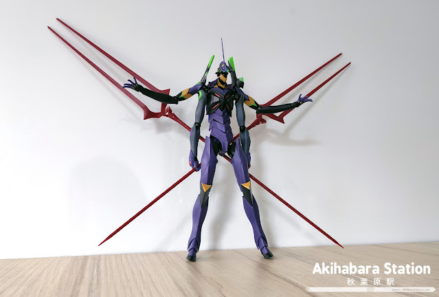 Review de los Robot Spirits Evangelion Test Type 01, Model 8 β y 13 - Tamashii Nations