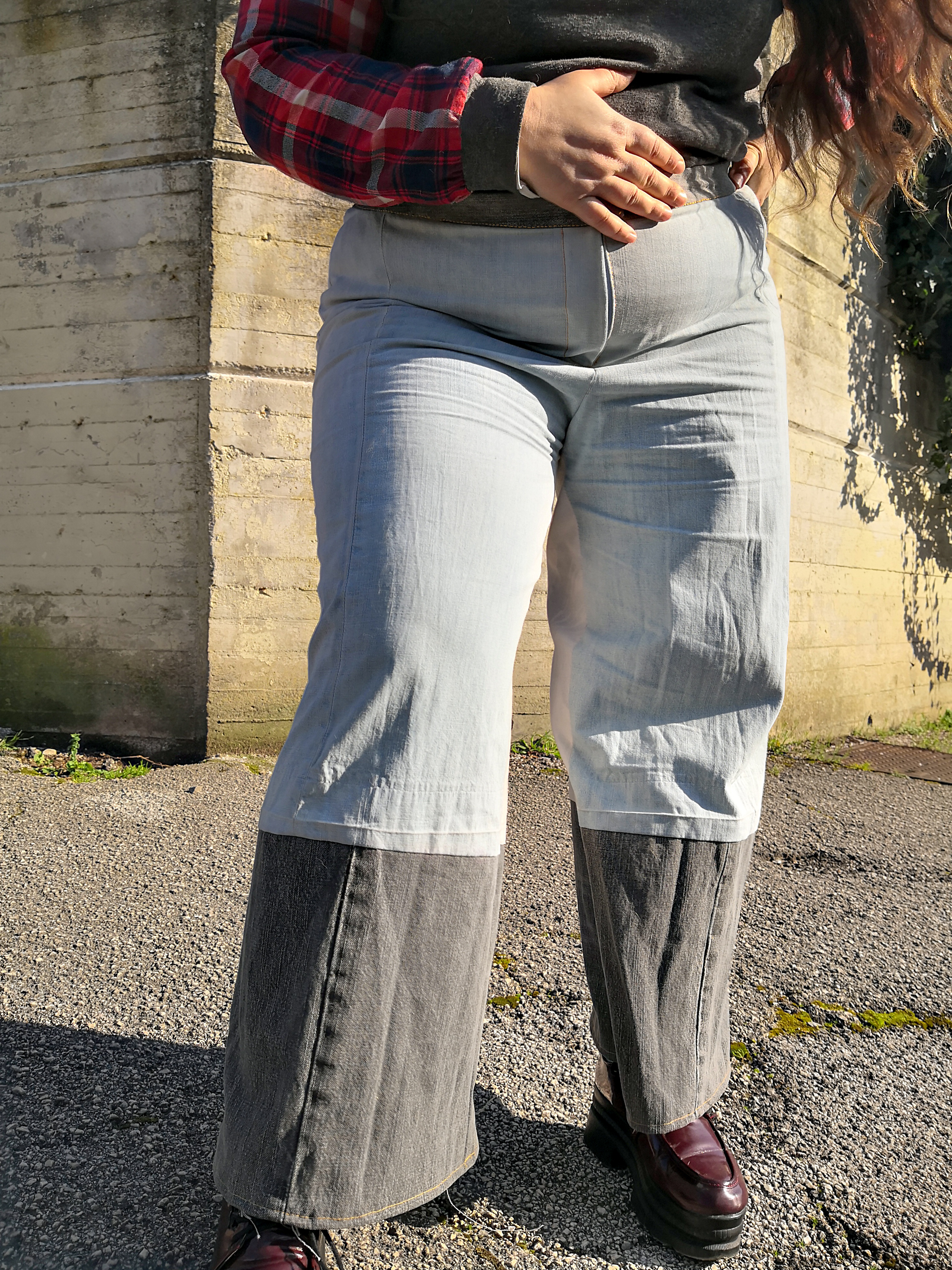 Reuse / Upcycle: From Old Jeans To New Pants [ Sewing ]