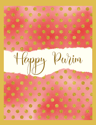 Free Purim Greeting Cards For The Festival Of Lots - Polka Dot Gold White Glitter Sparkle - 10 Luxury Image Pictures