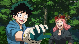 ヒロアカ アニメ 4期21話 緑谷出久 サポートアイテム Midoriya Izuku デク DEKU | 僕のヒーローアカデミア84話 文化祭編 My Hero Academia