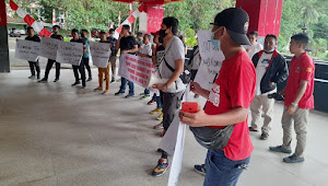 Aksi Damai Wartawan Dalam Penuntutan "Copot Kepala Dinas Kominfo Minut" Kini Tuai Dukungan 