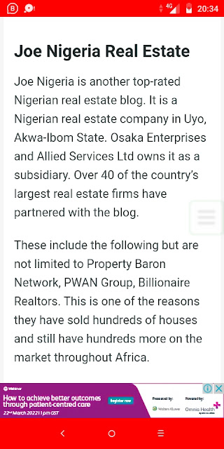 Testimonials: Joe Nigeria Real Estate Agency in Uyo