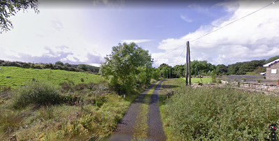 View of townland of Derryronan.