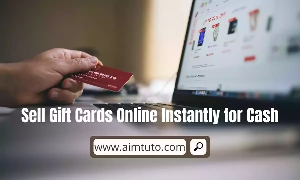 sell gift cards online instantly