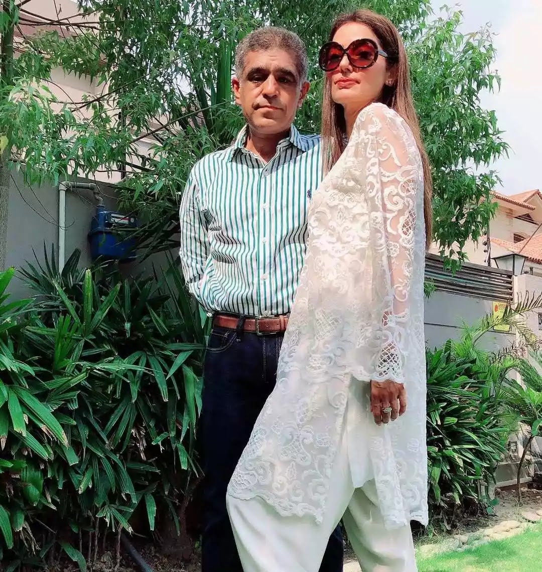 Natasha Hussain Latest Beautiful Pictures With Her Husband And Daughter