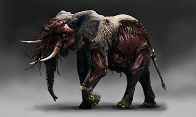 Detailed image of a Zombie Elephant