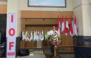 Dankodiklatad hadiri Rapat Pleno IOF Pengcab Bogor