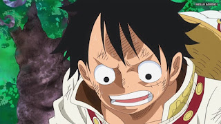 ワンピースアニメ WCI編 805話 ルフィ Monkey D. Luffy | ONE PIECE Episode 805