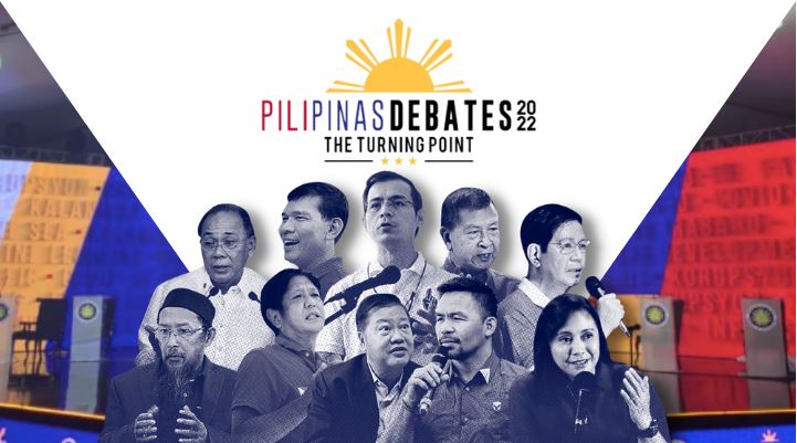 LIVESTREAM: Comelec PiliPinas Debates 2022 for presidential candidates