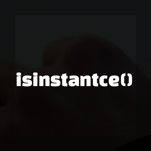 파이썬자료형확인2 isinstance