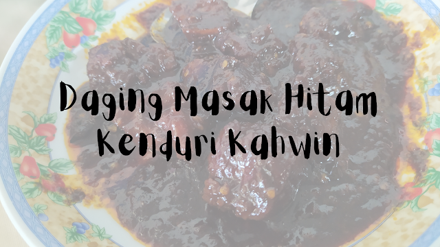 Kenduri resepi daging hitam Resepi Daging