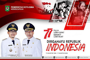 Pemerintah Kota Bima Mengucapkan Dirgahayu Republik Indonesia