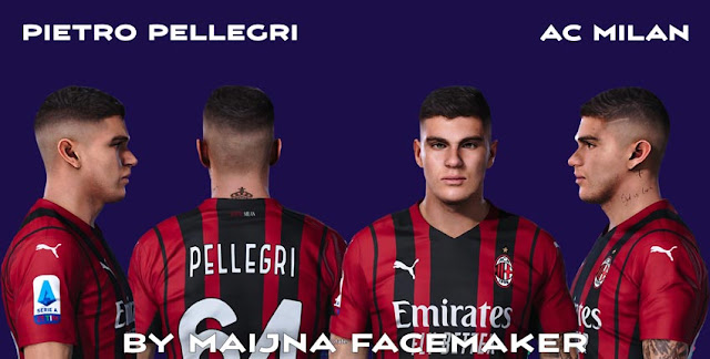 Pietro Pellegri Face For eFootball PES 2021