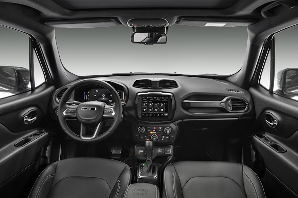Novo Jeep Renegade S 2023 Turbo Flex - interior