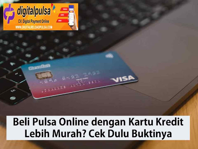 Beli Pulsa Online dengan Kartu Kredit
