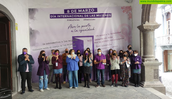 Santa Cruz de La Palma se adhiere a la conmemoración del Día Internacional de las Mujeres con la lectura de un manifiesto