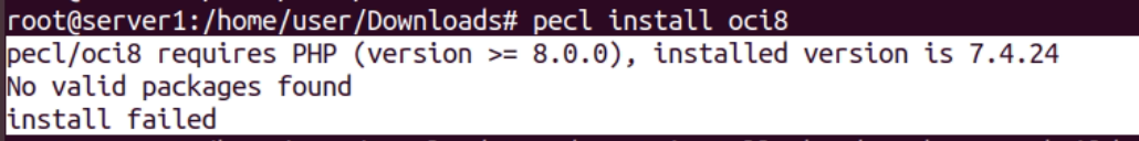 How to fix php pecl/oci8. No valid packages found install failed | vetechno