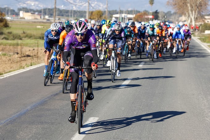 Okamika en fuga y Peñalver al sprint dieron protagonismo al Burgos BH en la Challenge a Mallorca