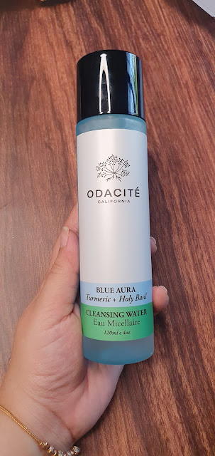 Odacite blue aura cleansing water