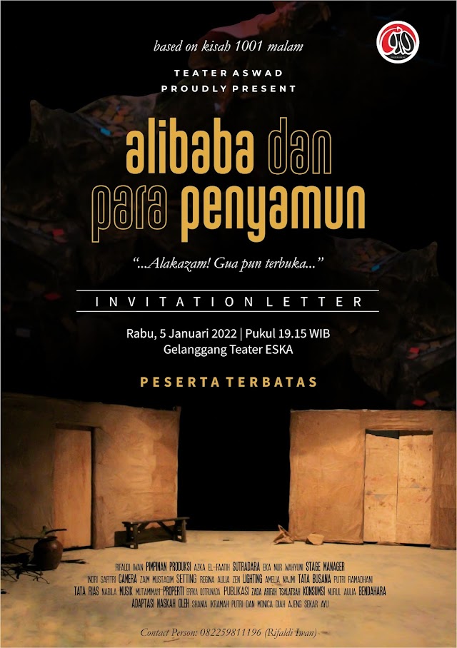 Ali Baba dan Para Penyamun: Pembuka Teater Aswad 2022
