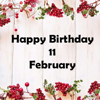 Happy birthday tribute video of 11th February