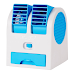 USB Mini Portable Desktop Air Conditioner Small Fan Cooling Humidifier Cooler - Green