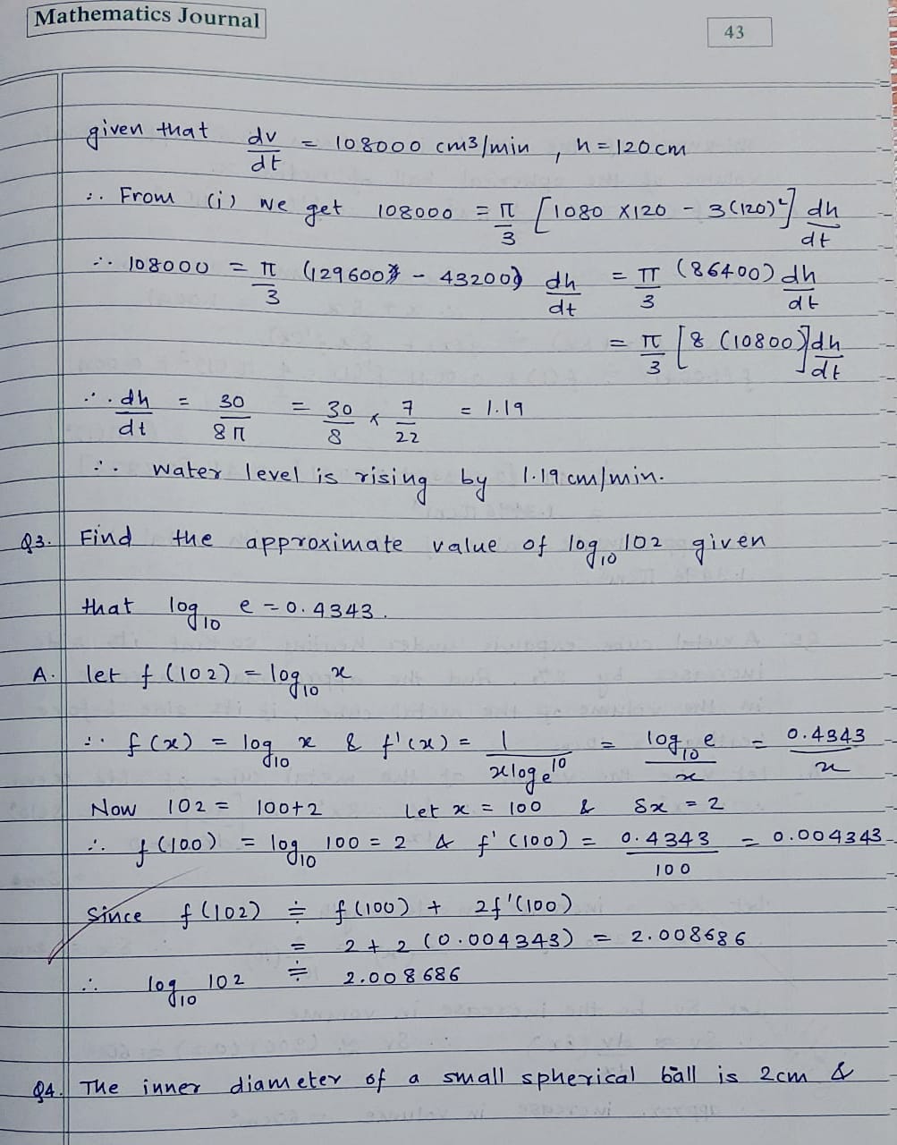 Std 12th maths practical journal solutions SSC board Maharashtra-Part-2