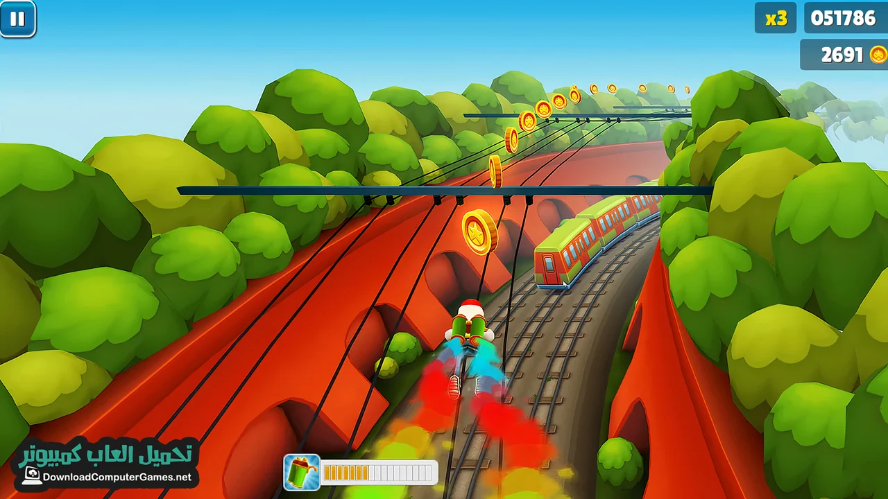 تحميل لعبة Subway Surf للكمبيوتر