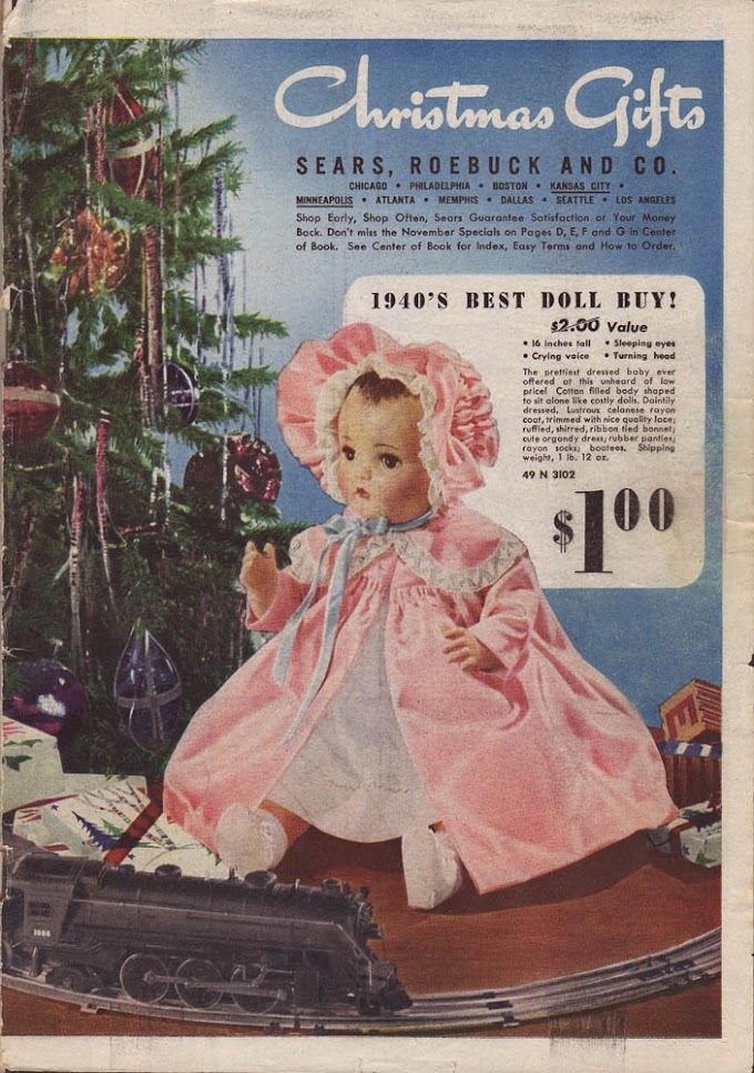 1940 Sears, Roebuck And Co. Christmas wishbook