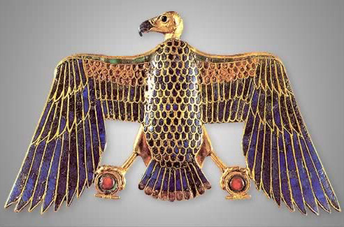 Tutankhamun's vulture necklace