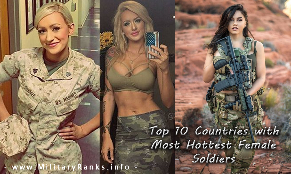 Top 10 Countries with Most Beautiful Female Soldiers | Top 10 Most Beautiful Women Armed Forces